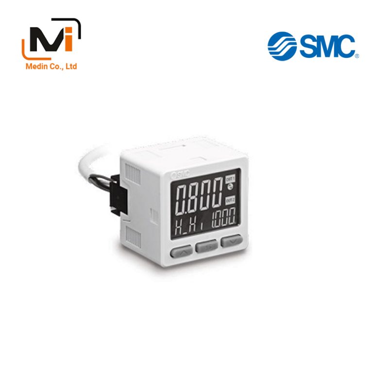 IO-Link Compatible (1-Output) 3-Screen Display High Precision Digital ...